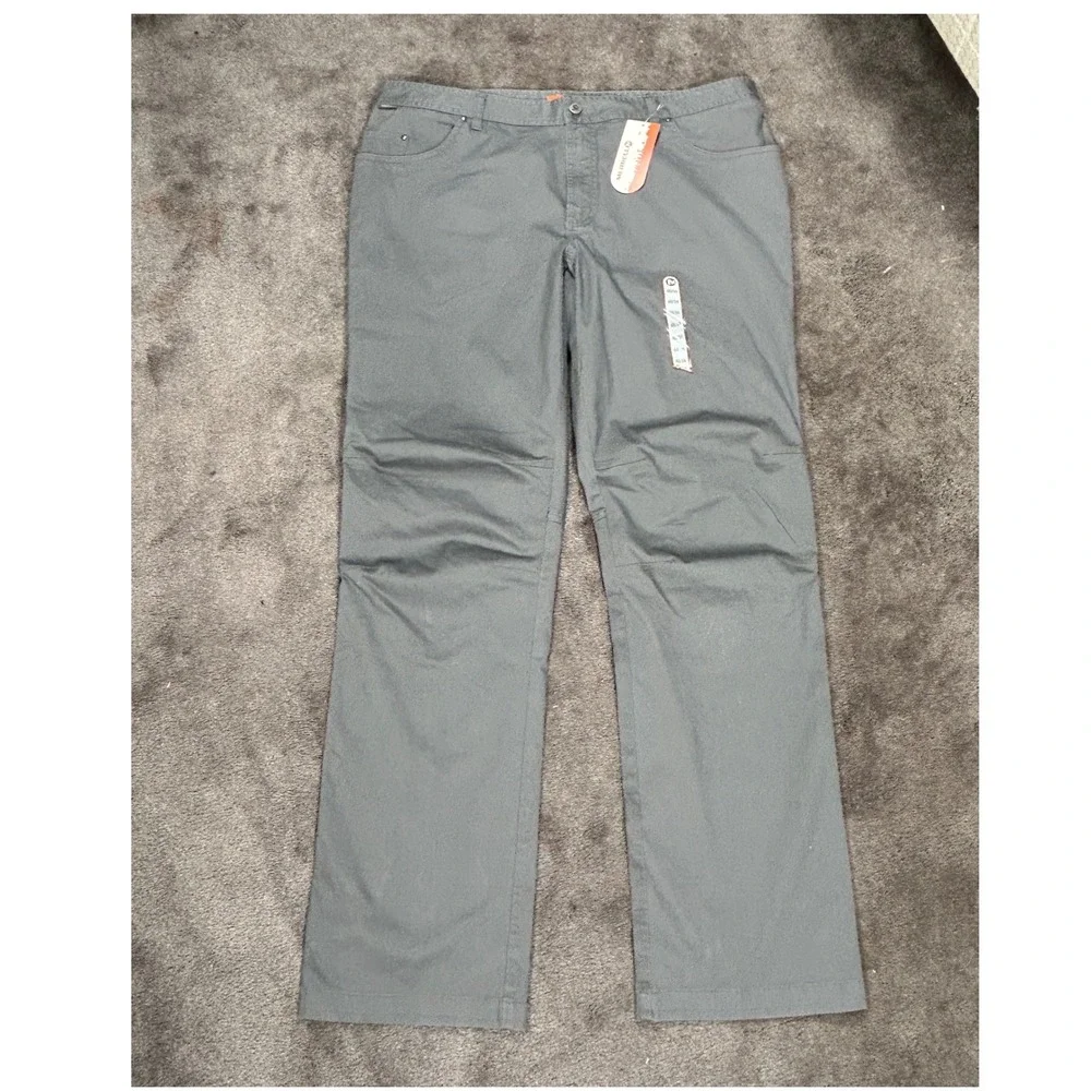 Merrell Articulus Pant Mens 40x34 Castlerock Gray Solid Outdoor Hiking Trail